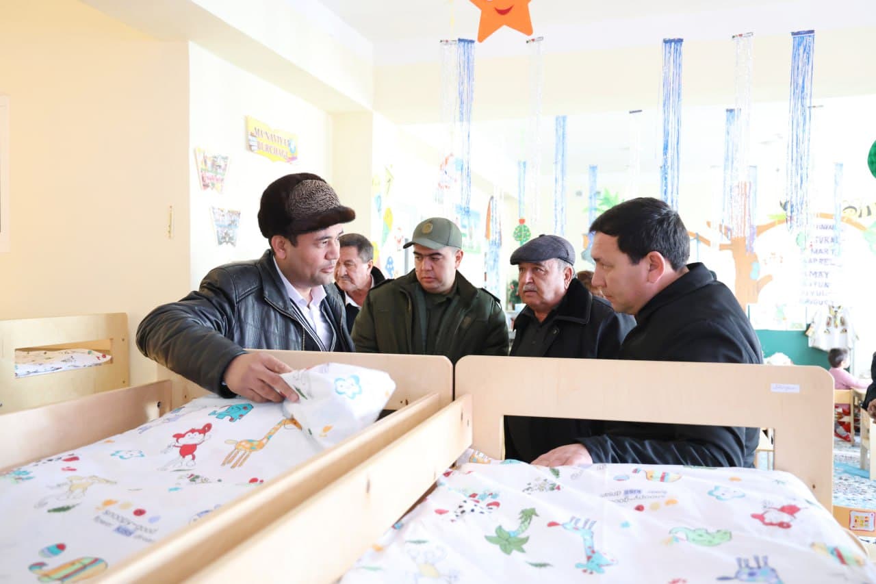 Kogon shahri: “Zirabod” MFYda zamonaviy bogʻcha ochildi