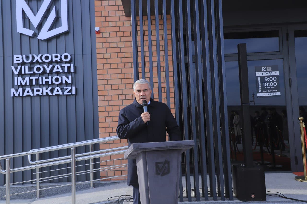Buxoroda ham haydovchilar uchun imtihon markazi ochildi
