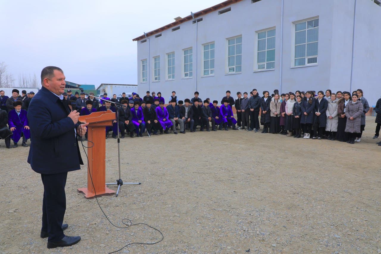 Peshku: qoraqalpoqlik yosh sportsevarlar uchun yangi inshoot ishga tushirildi