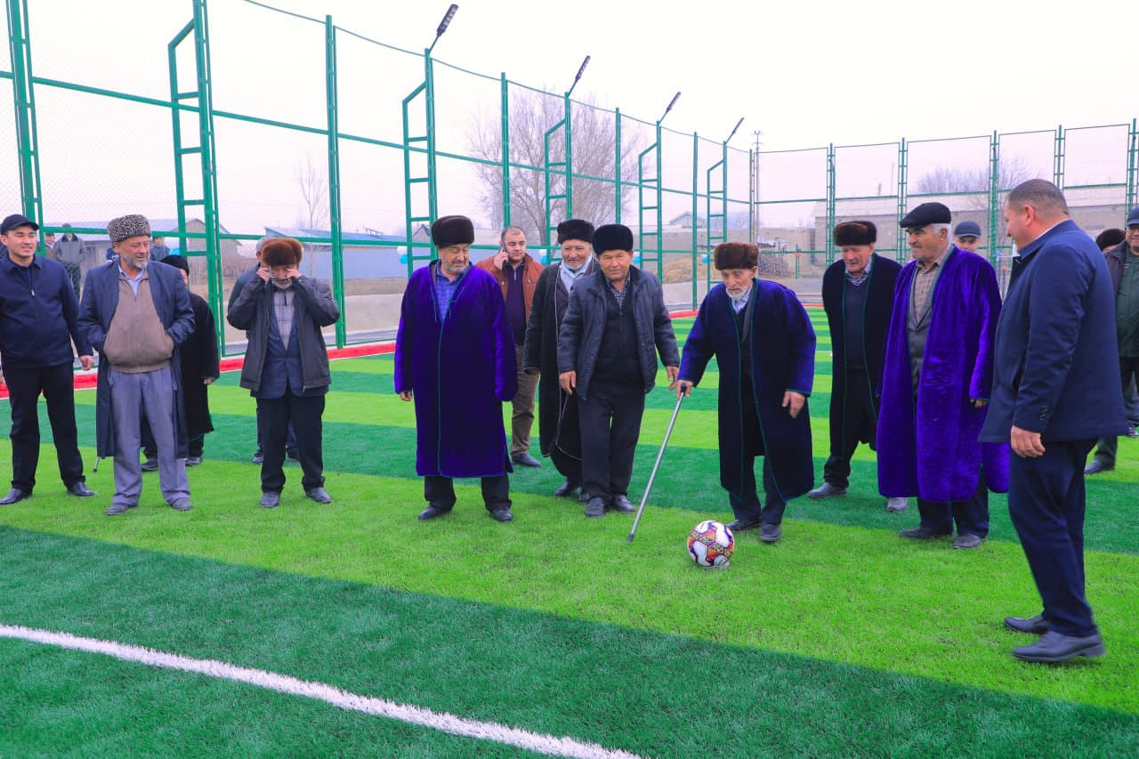Peshku: qoraqalpoqlik yosh sportsevarlar uchun yangi inshoot ishga tushirildi