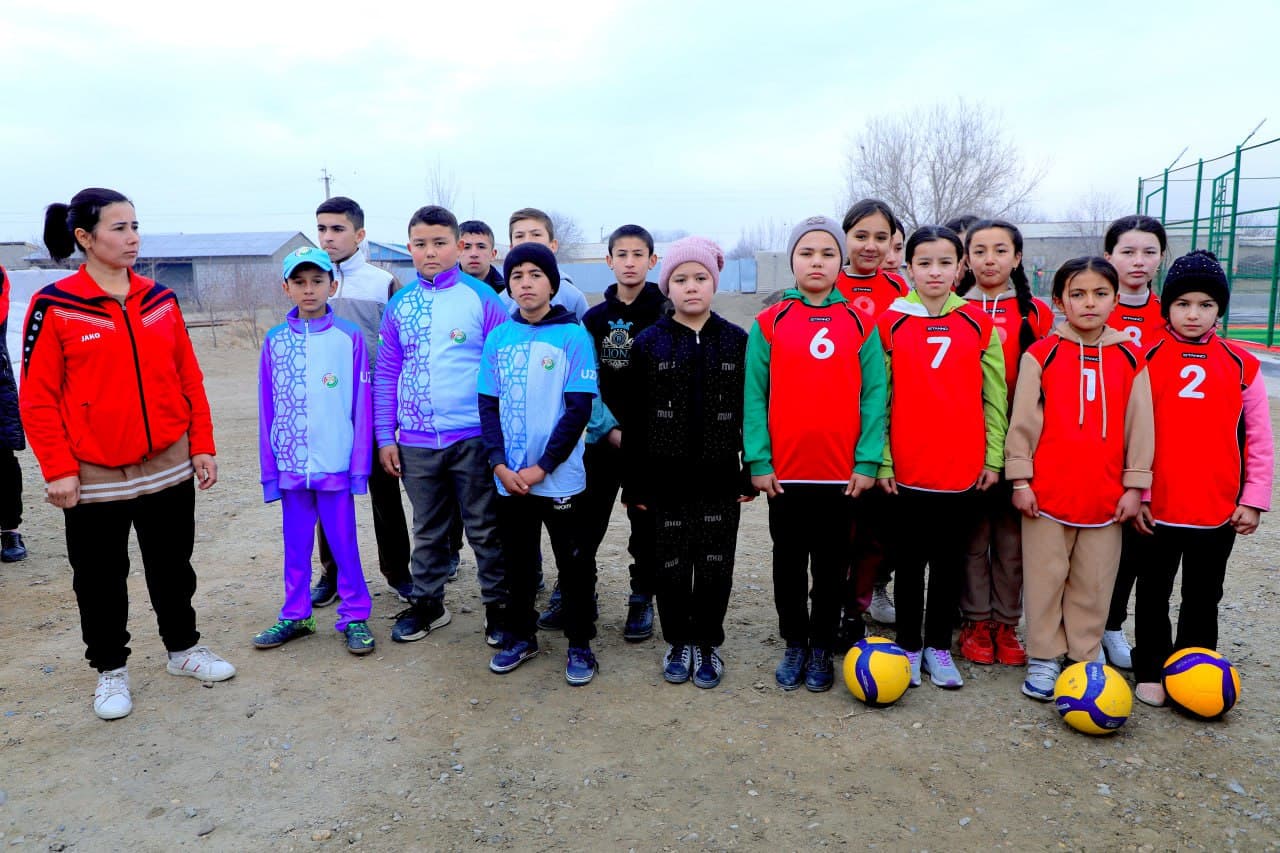 Peshku: qoraqalpoqlik yosh sportsevarlar uchun yangi inshoot ishga tushirildi
