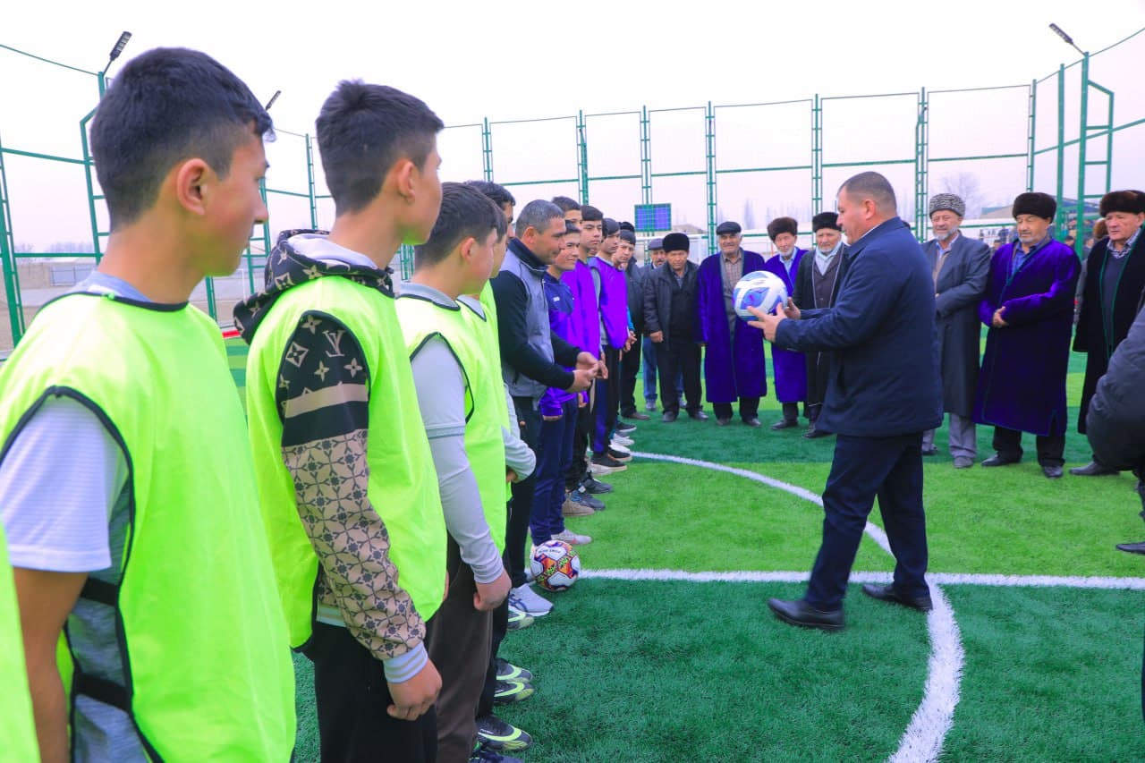 Peshku: qoraqalpoqlik yosh sportsevarlar uchun yangi inshoot ishga tushirildi