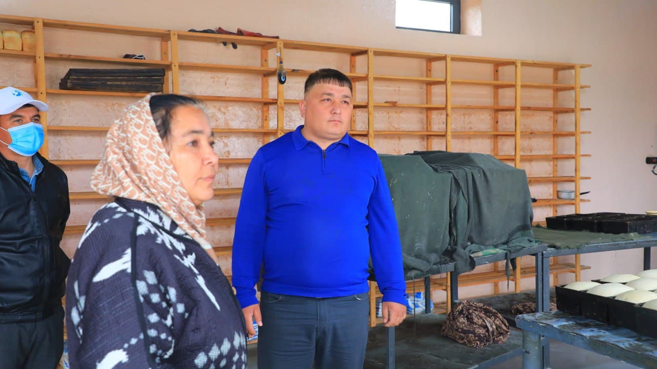 Olot: Usmonshayx mahallasidagi novvoyxonada 5 ta ish oʻrni yaratildi