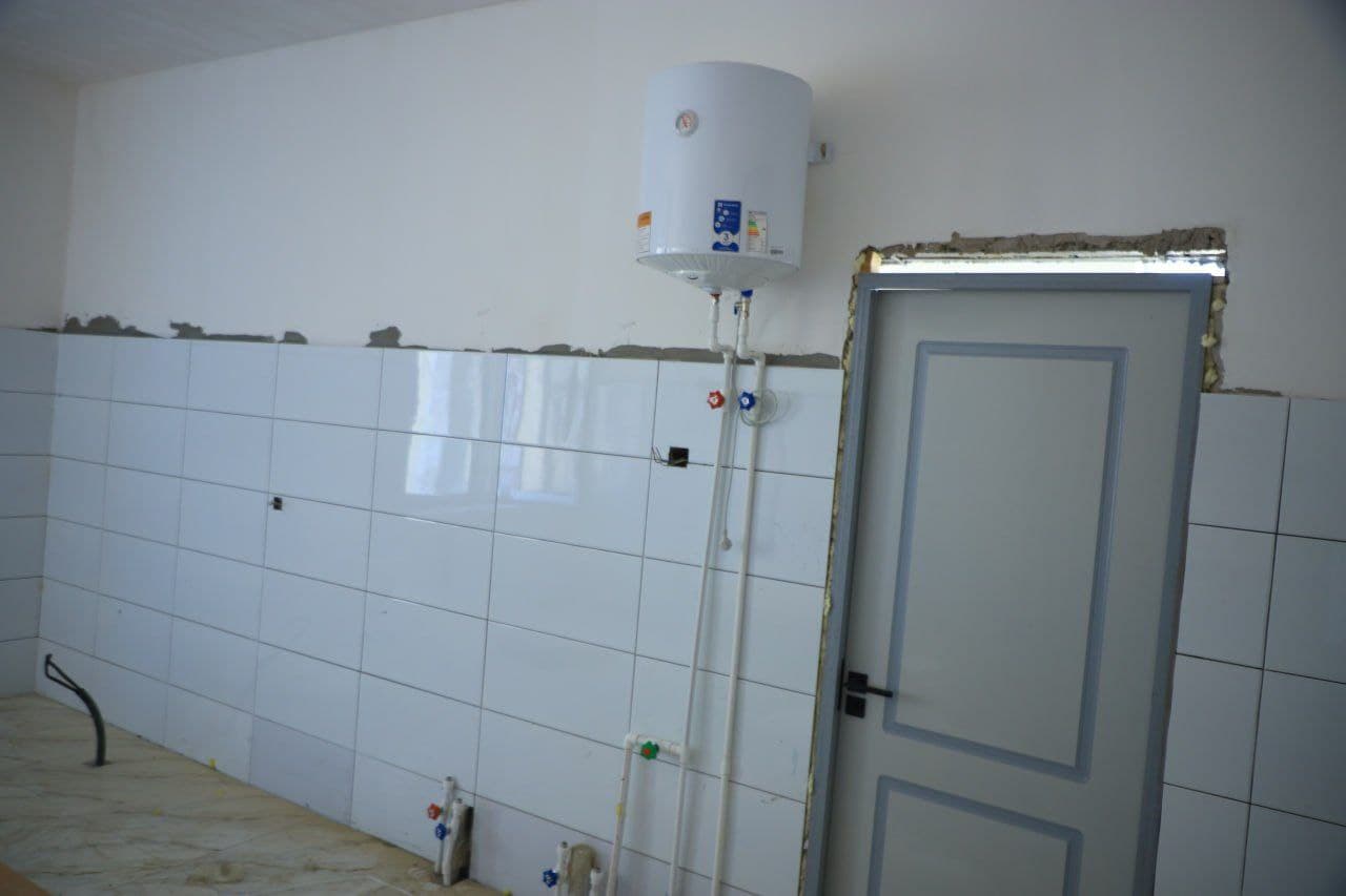 Vobkent: “Koʻlxatib” mahallasida zamonaviy bogʻcha qurilmoqda