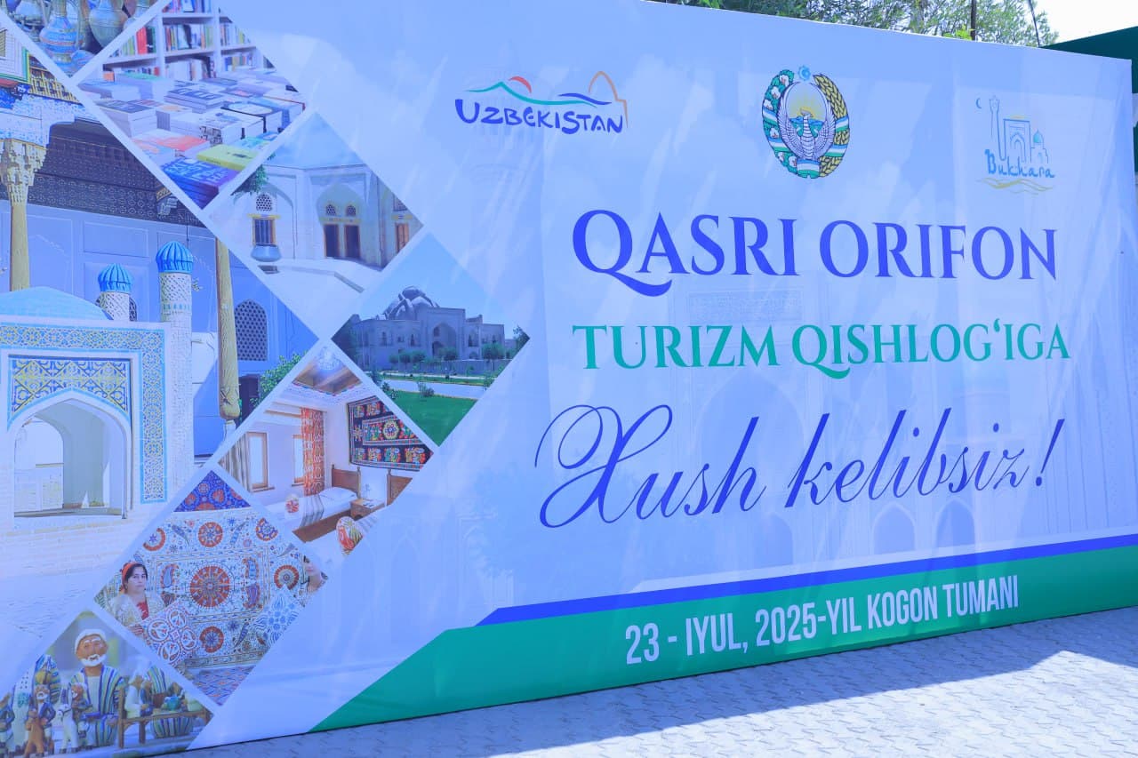 Kogon tumanining “Qasri Orifon” qishlogʻiga rasman “turizm qishlogʻi” maqomi berildi