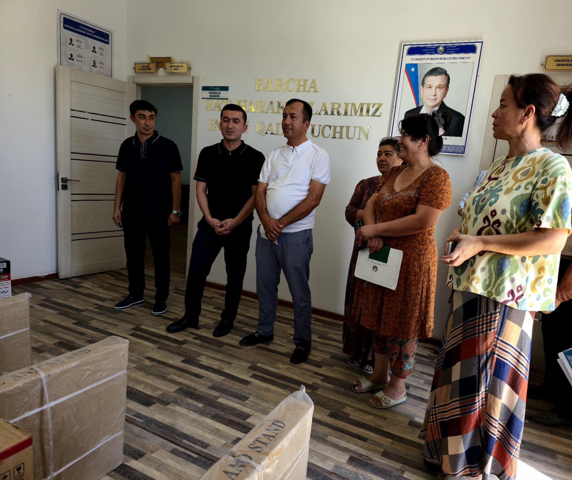 Бухоро вилояти ҳокимлиги ҳузуридаги “Ягона буюртмачи хизмати” инжиниринг компанияси раҳбари ўзига бириктирилган ёшлар билан учрашди