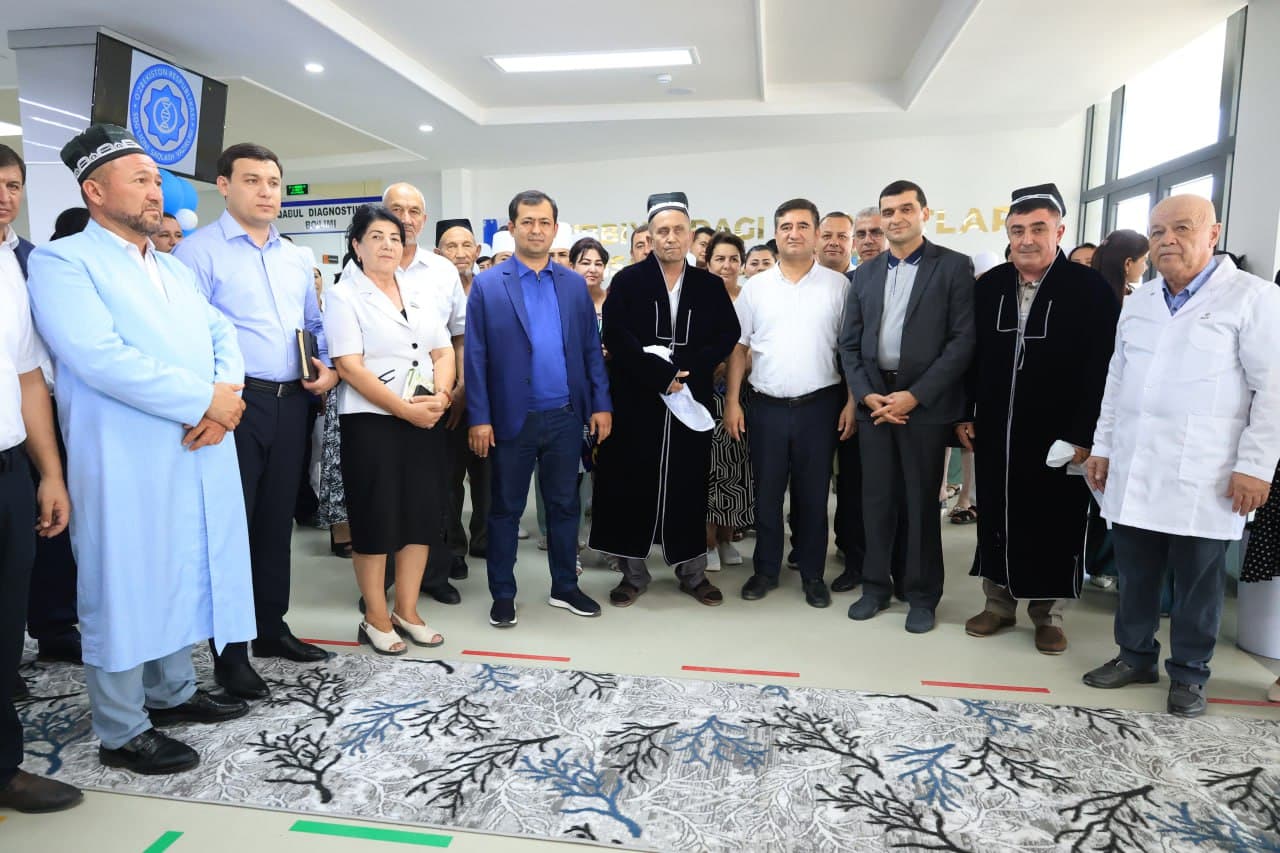 Shofirkon: zamonaviy andozada, besh qavatli tibbiyot markazi foydalanishga topshirildi