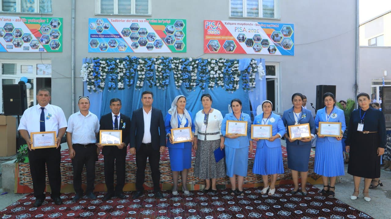 Шофиркон: 4-сонли умумий ўрта таълим мактаби фаолиятига юз йил тўлди