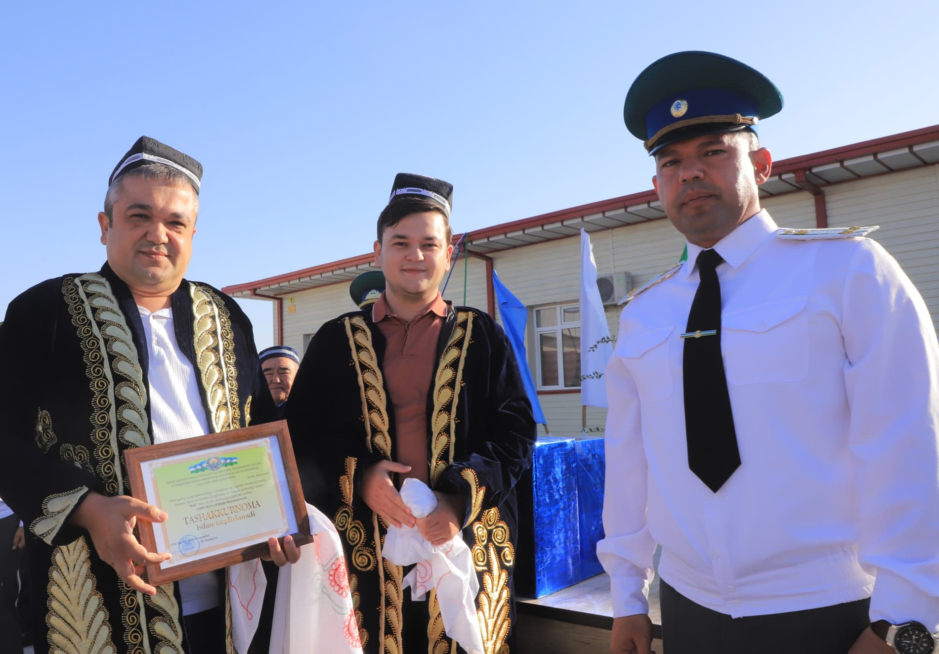 Chegara qoʻshinlari harbiy xizmatchilari uchun yangi maʼmuriy bino, ijtimoiy infratuzilma obyektlari hamda xizmat uylari foydalanishga topshirildi