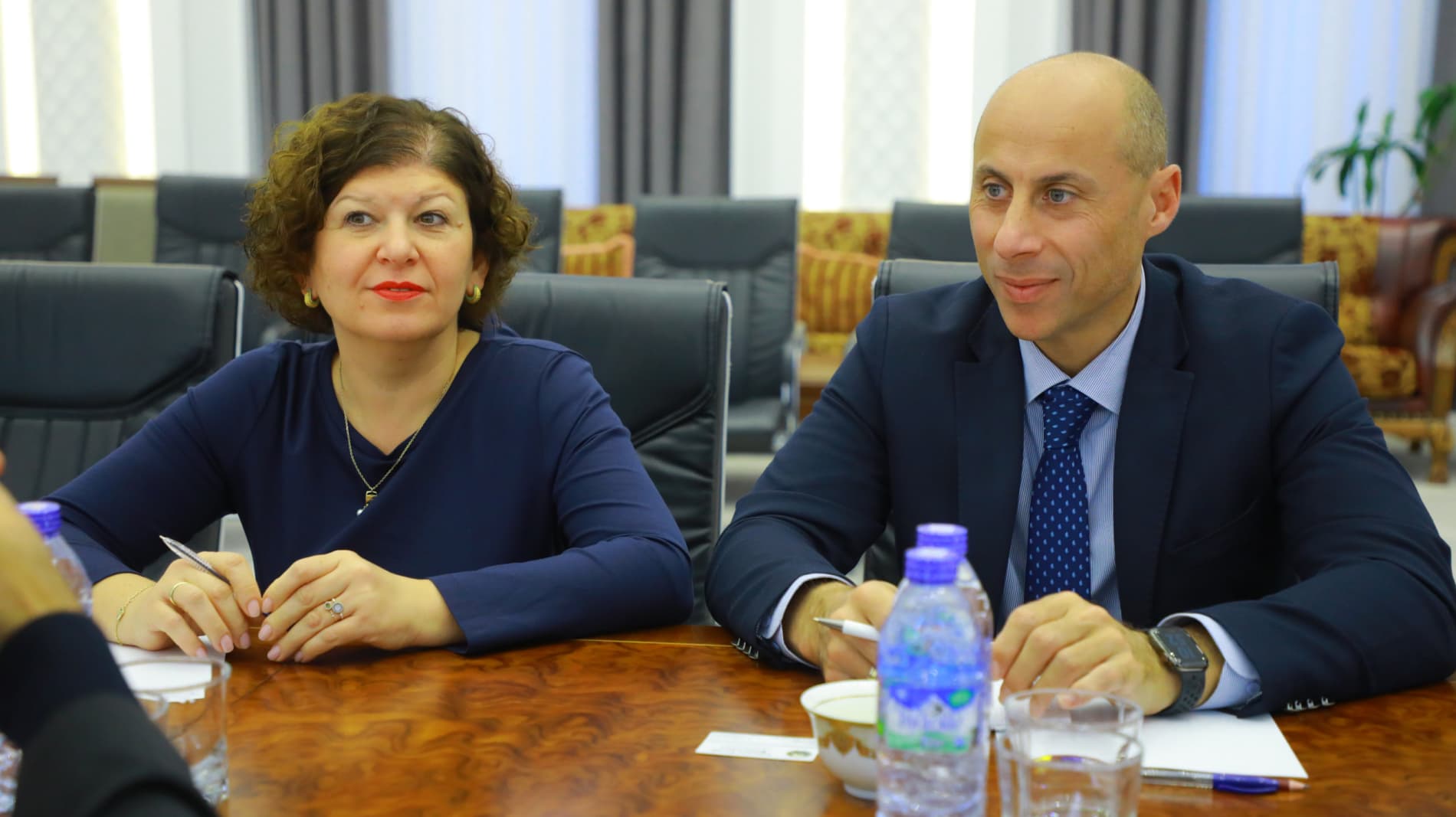 Botir Zaripov Gruziyaning “Reformatiks” konsalting kompaniyasi mutasaddilarini qabul qildi