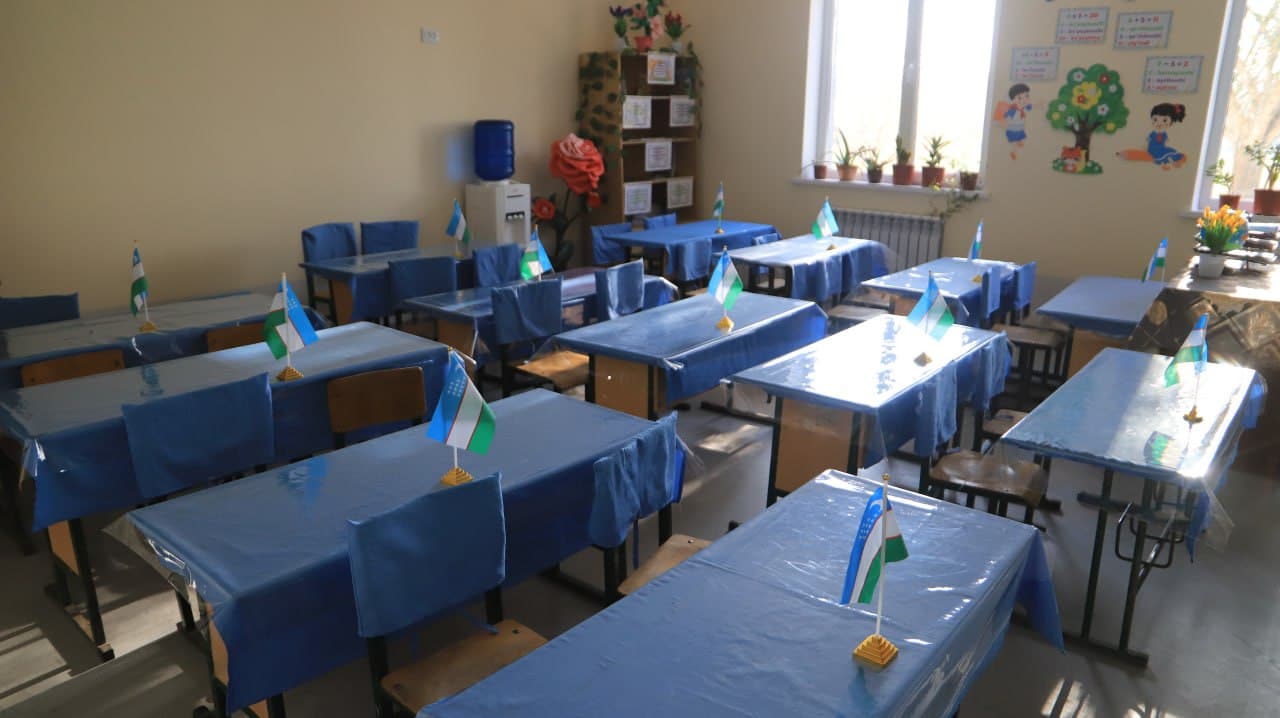 Shofirkon: 36-sonli maktabning yangi oʻquv binosi foydalanishga topshirildi