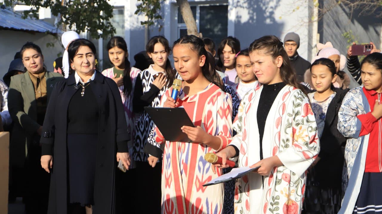 Shofirkon: 36-sonli maktabning yangi oʻquv binosi foydalanishga topshirildi