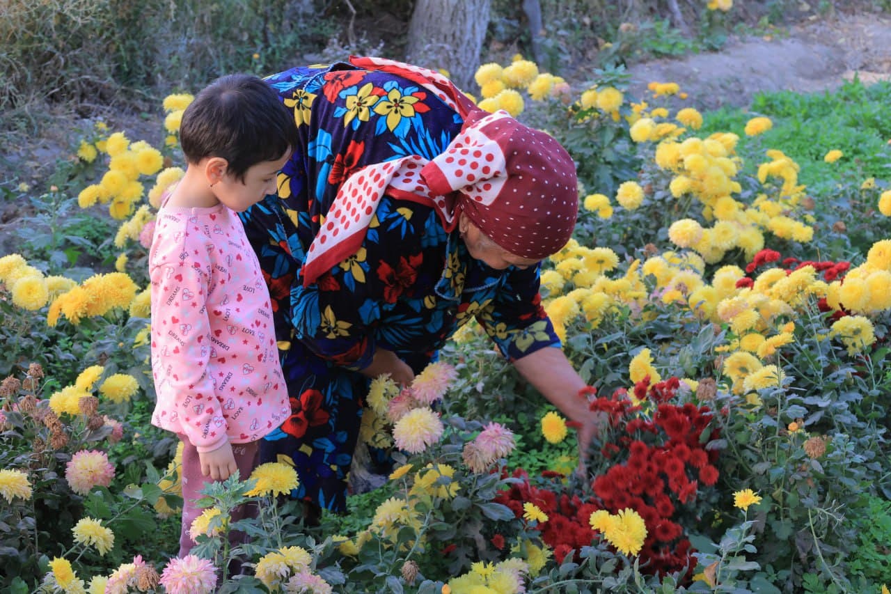 Когон: Куржан қишлоғида Сафар бобо Тўқов уй хўжалиги ҳам обод ва ҳавасга лойиқ