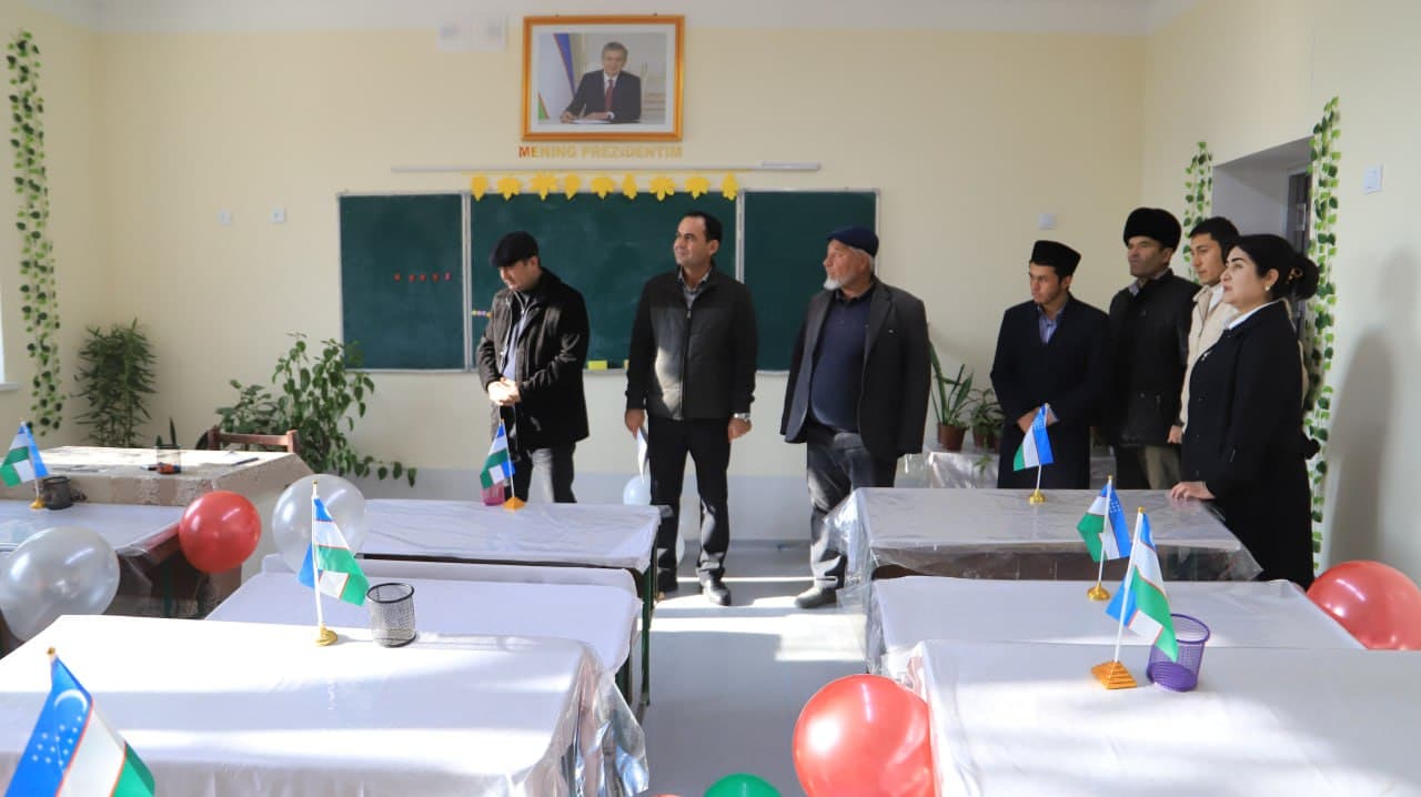 Shofirkon: “Nurafshon”da 36-sonli umumtaʼlim maktabi yangi oʻquv binosiga ega boʻldi