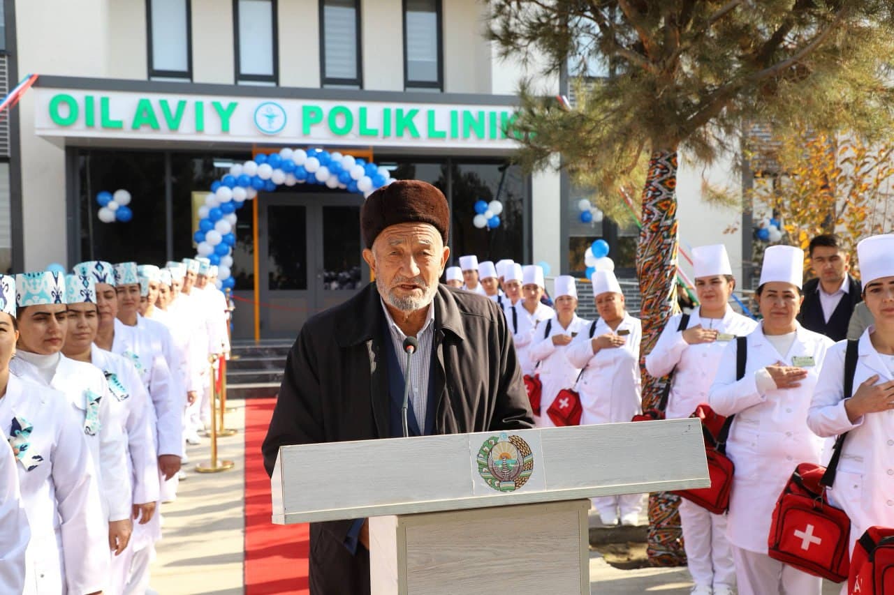 Buxoro tumani: “Gulshanobod” mahallasida 6-sonli oilaviy poliklinika yangi binosi foydalanishga topshirildi