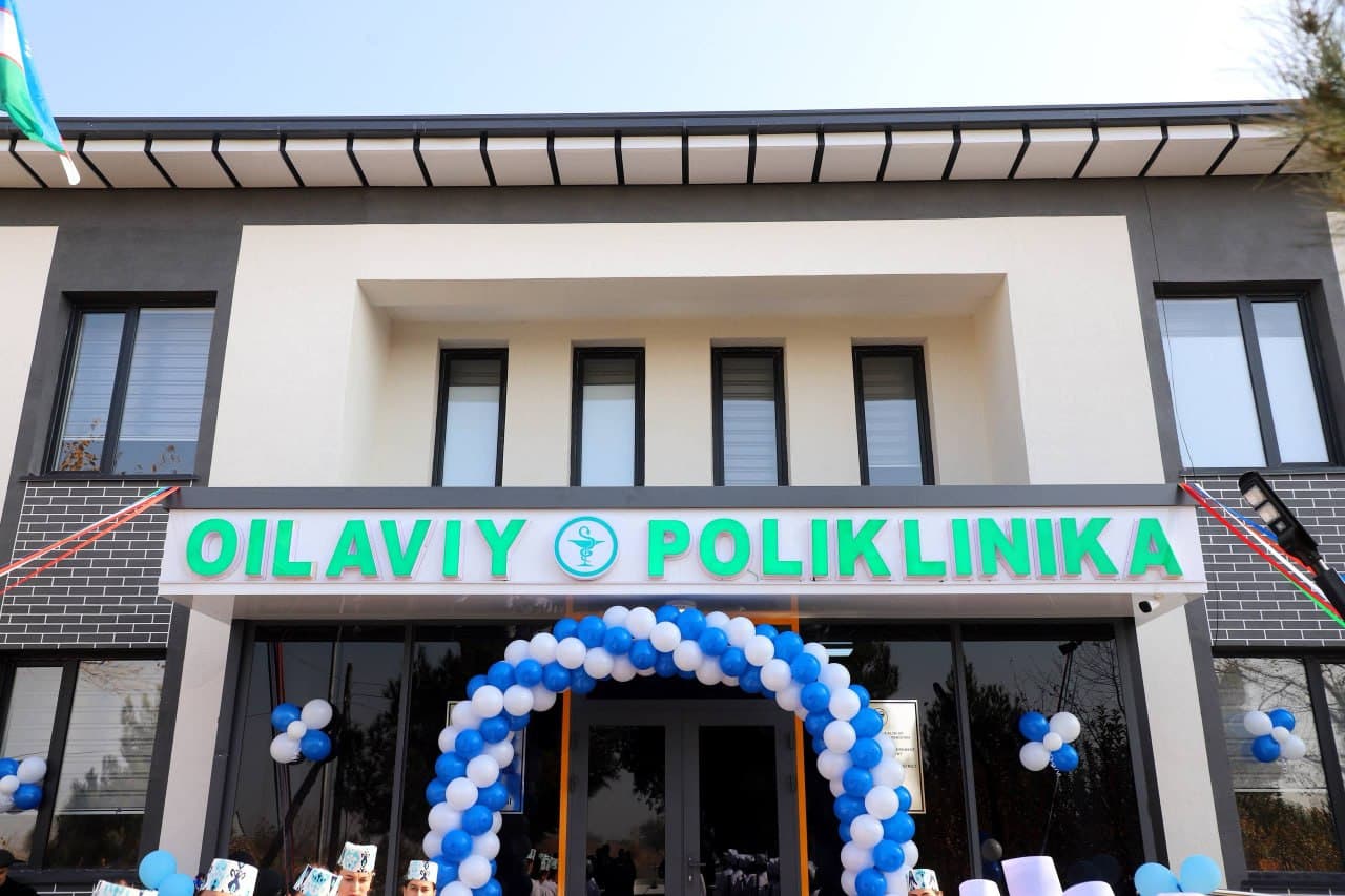 Buxoro tumani: “Gulshanobod” mahallasida 6-sonli oilaviy poliklinika yangi binosi foydalanishga topshirildi