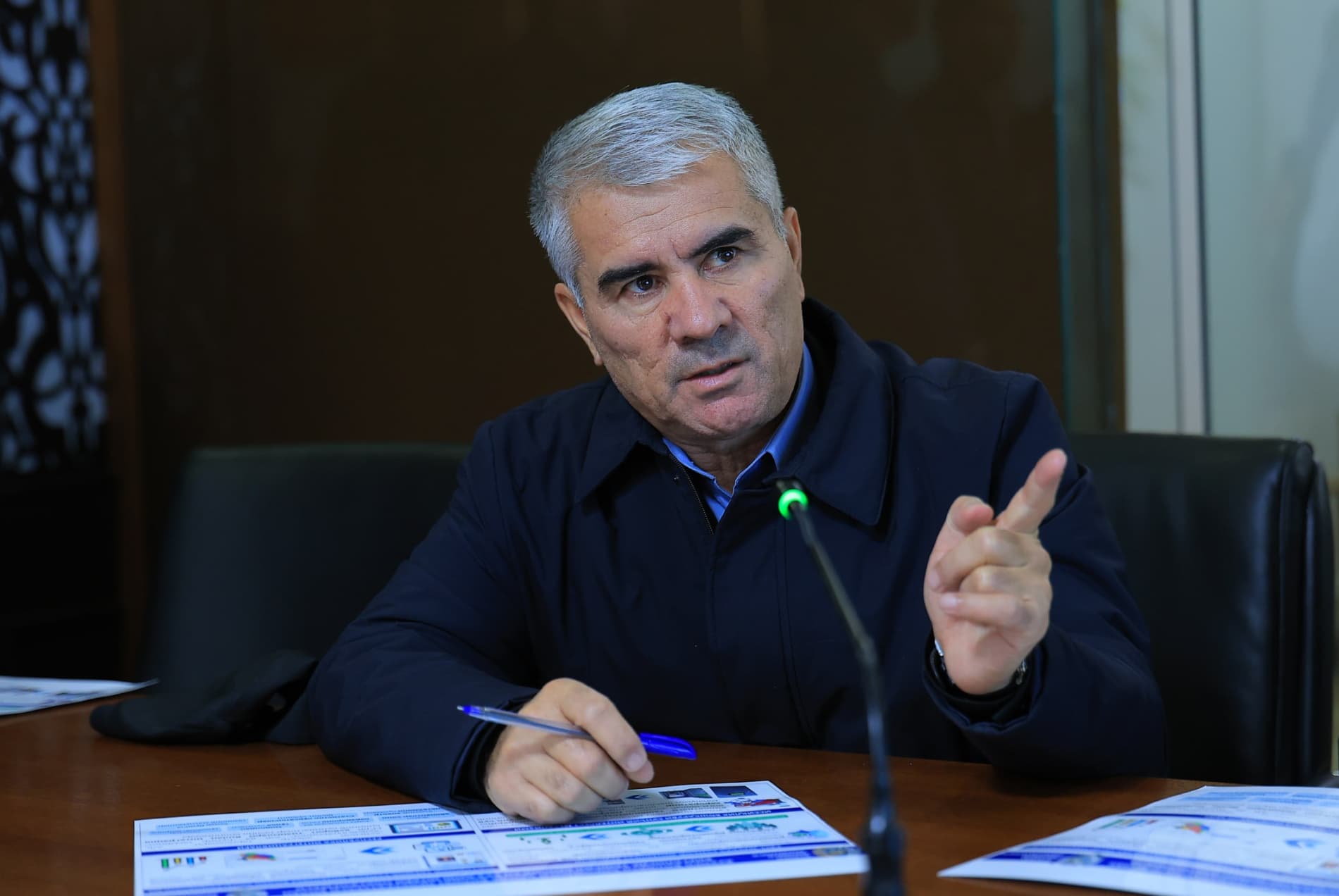 Botir Zaripov kuz-qish mavsumini betalofat o‘tkazish bo‘yicha viloyat Shtabida bo‘lib, joriy qilingan yangi platforma imkoniyatlari bilan tanishdi