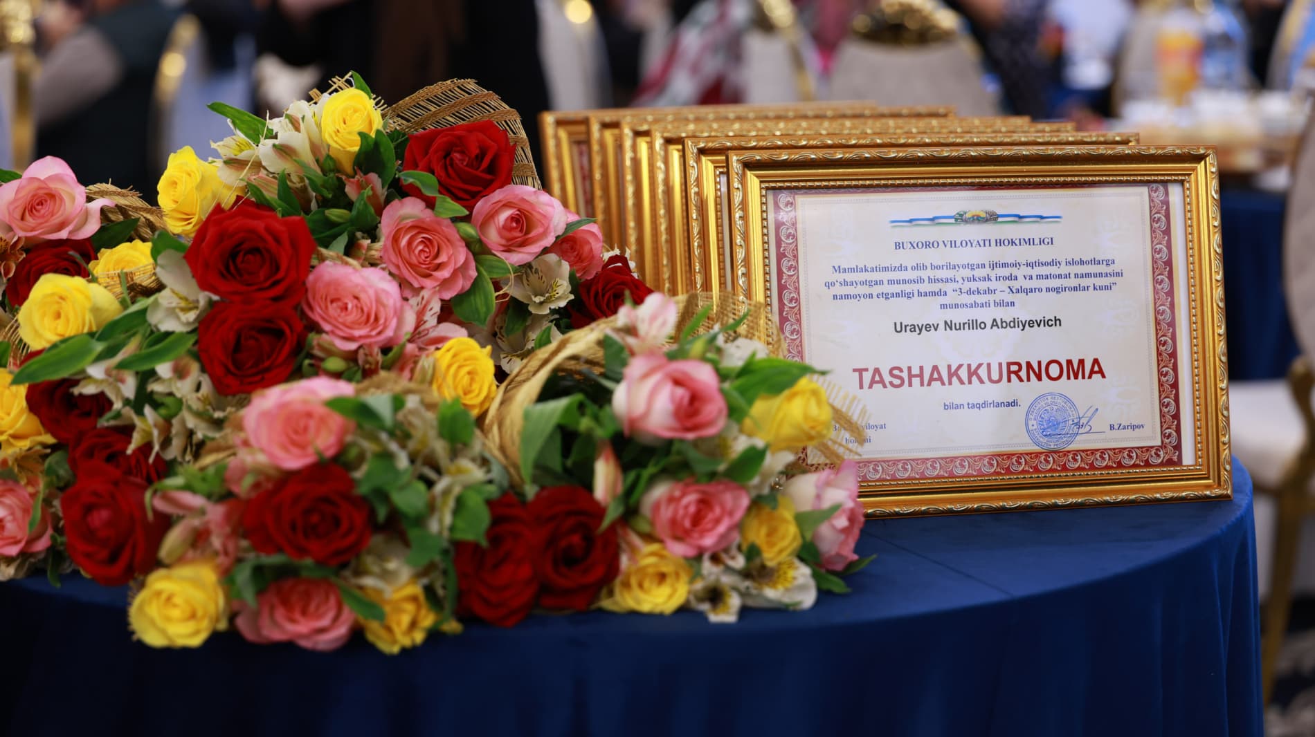 Buxoroda imkoniyati cheklangan yurtdoshlarimiz uchun bayram tadbiri tashkil etildi