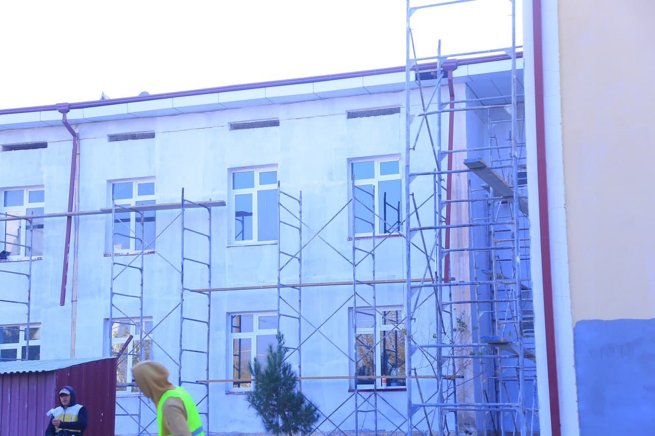 Olot: "Tashabbusli budjet" tufayli tibbiyot birlashmasi binosi yangicha qiyofa kasb etmoqda