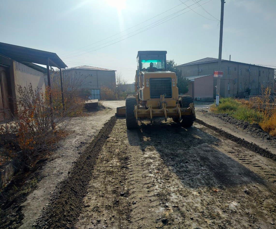 Kogon tumani: “Oʻzbekiston”, “Suxor” va boshqa mahallalarda qariyb bir kilometr yoʻl asfaltlashtirildi