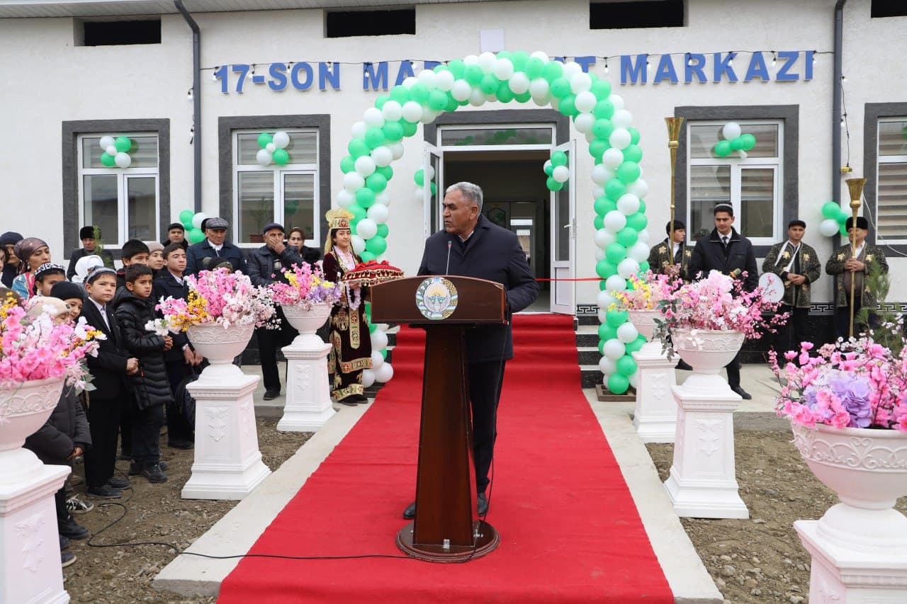 Жондор: “Чорзона”да замонавий маданият маркази иш бошлади