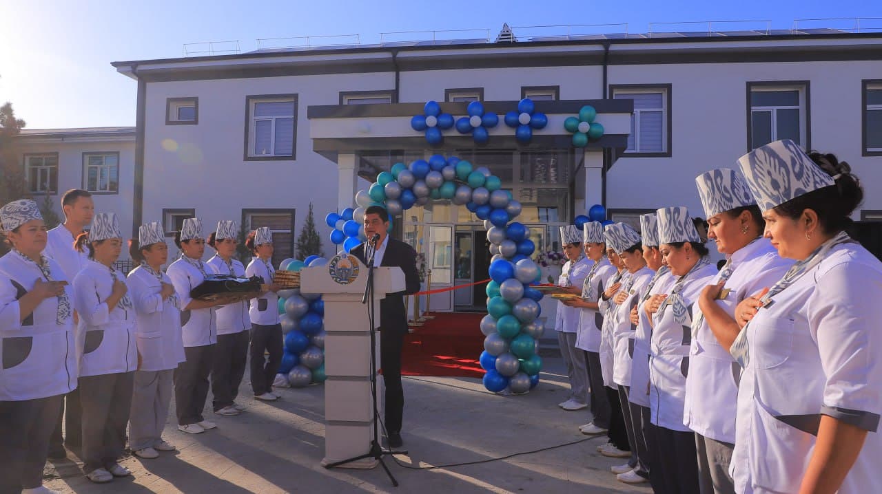 Қоракўл: Янги йилда туманлараро перенатал маркази биноси фойдаланишга топширилди