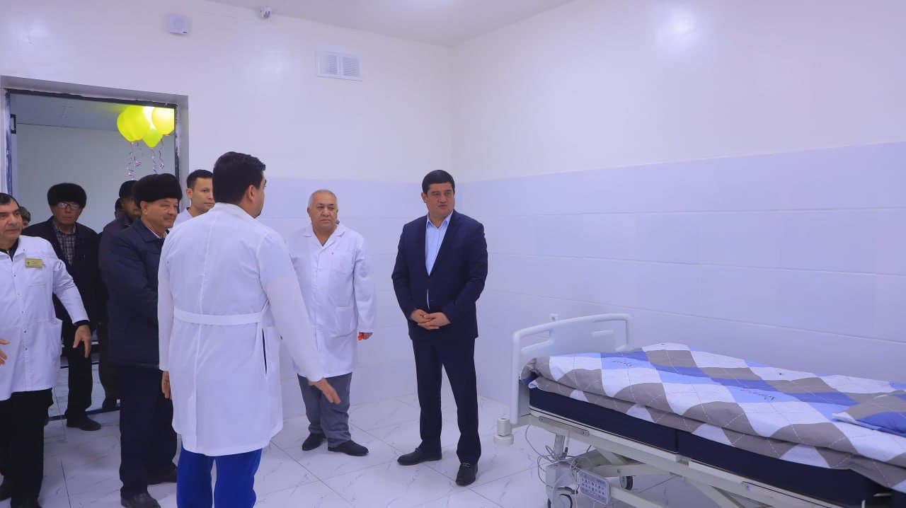 Қоракўл: Янги йилда туманлараро перенатал маркази биноси фойдаланишга топширилди