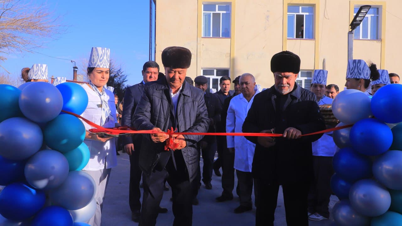 Қоракўл: Янги йилда туманлараро перенатал маркази биноси фойдаланишга топширилди