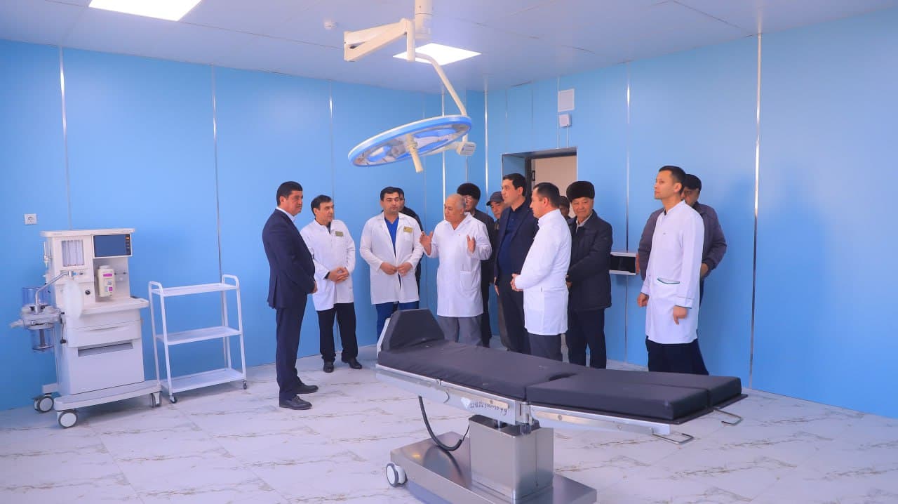 Қоракўл: Янги йилда туманлараро перенатал маркази биноси фойдаланишга топширилди