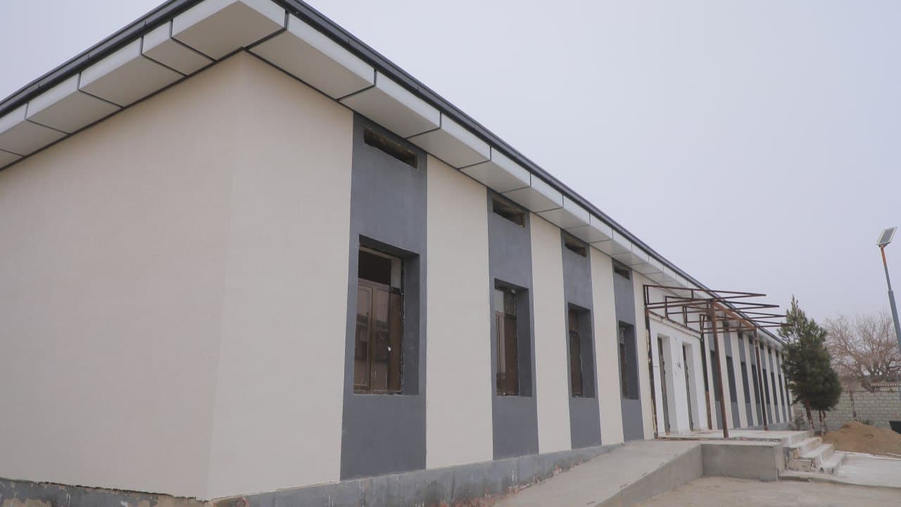 Олот: мудофаа бўлими биноси қайта қурилмоқда