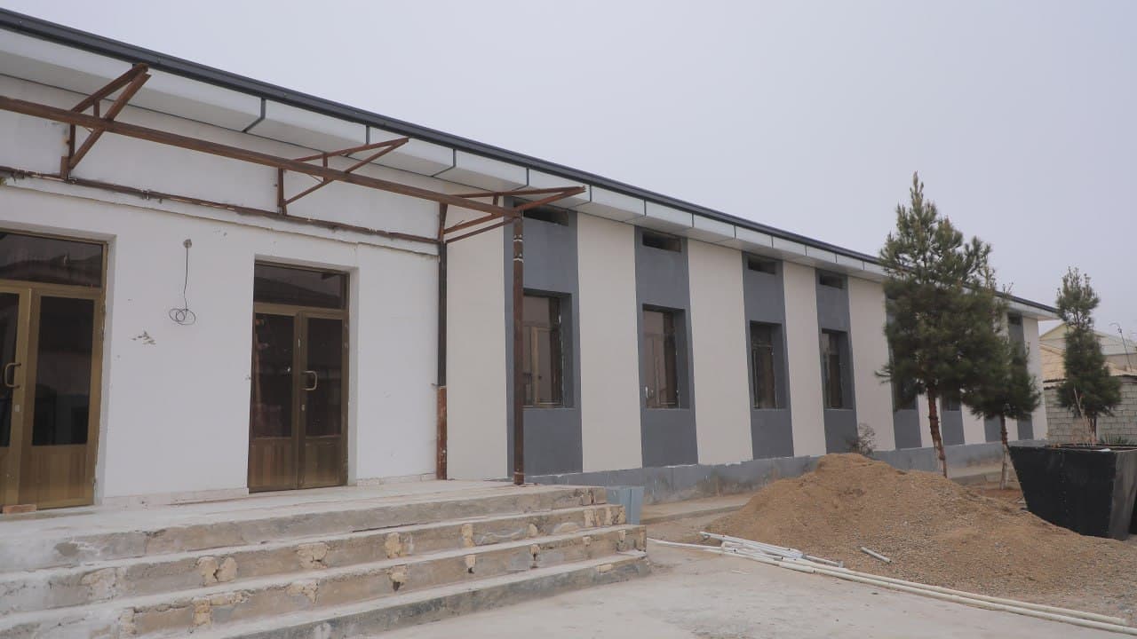 Олот: мудофаа бўлими биноси қайта қурилмоқда