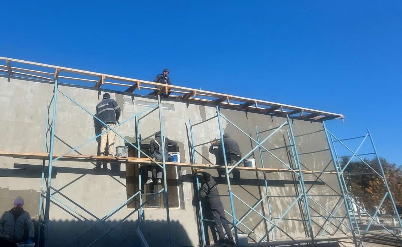 Олот: мудофаа бўлими биноси қайта қурилмоқда