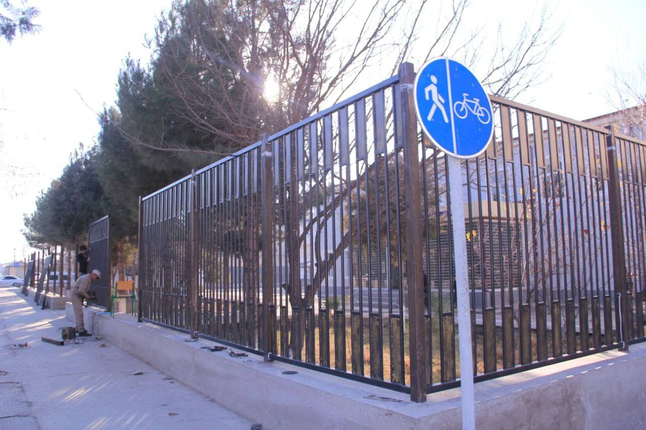 Peshku: tuman mudofaa boʻlimi binosi qayta qurilmoqda