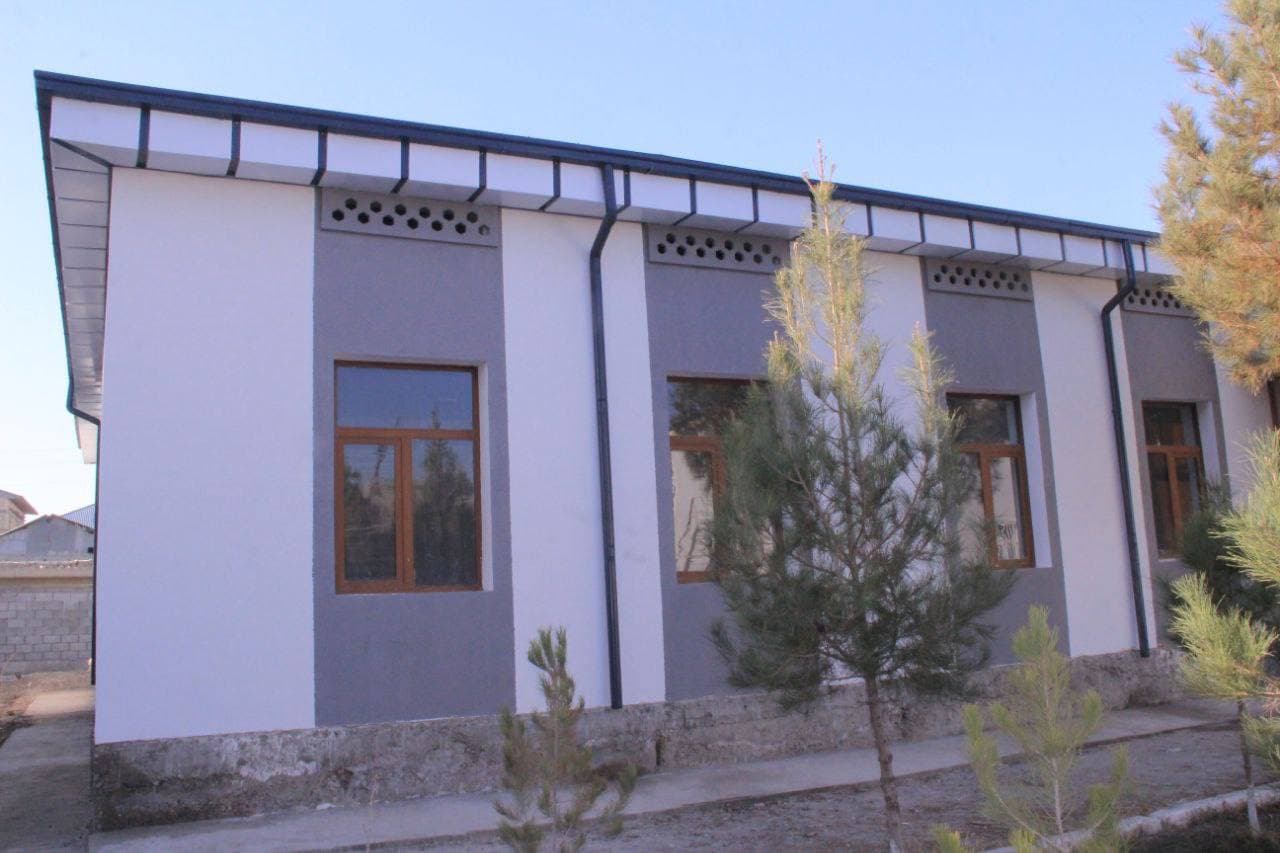 Peshku: tuman mudofaa boʻlimi binosi qayta qurilmoqda