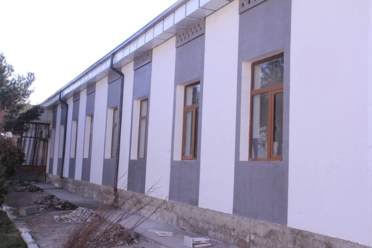 Peshku: tuman mudofaa boʻlimi binosi qayta qurilmoqda