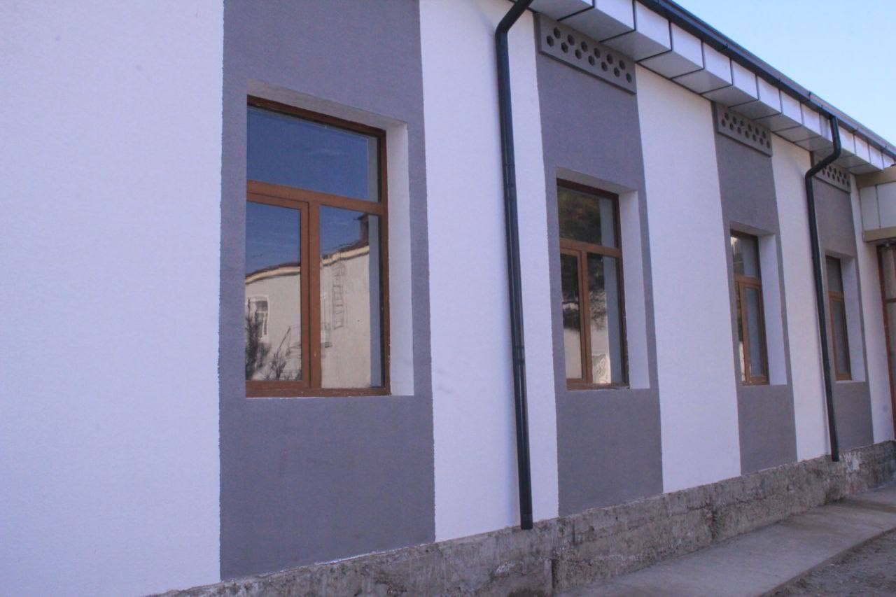 Peshku: tuman mudofaa boʻlimi binosi qayta qurilmoqda