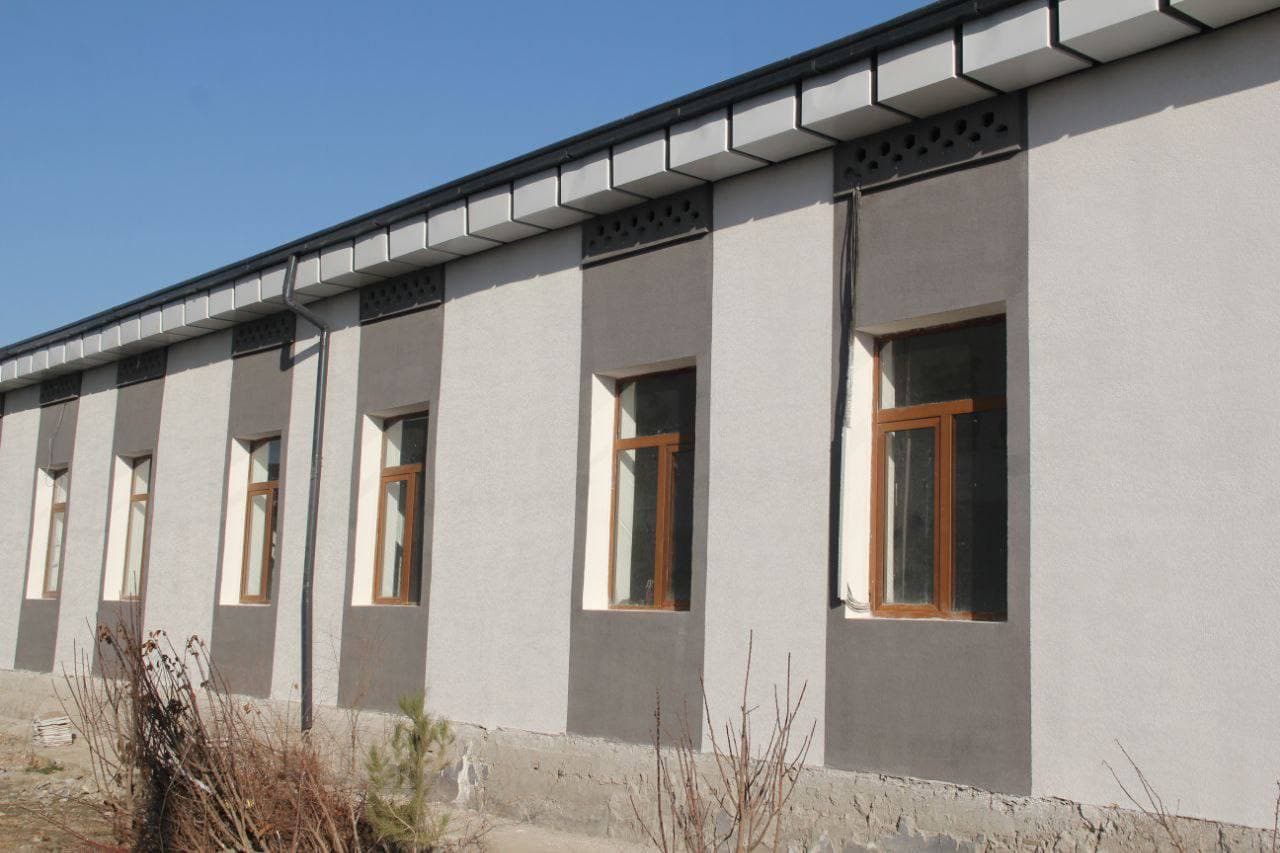 Peshku: tuman mudofaa boʻlimi binosi qayta qurilmoqda