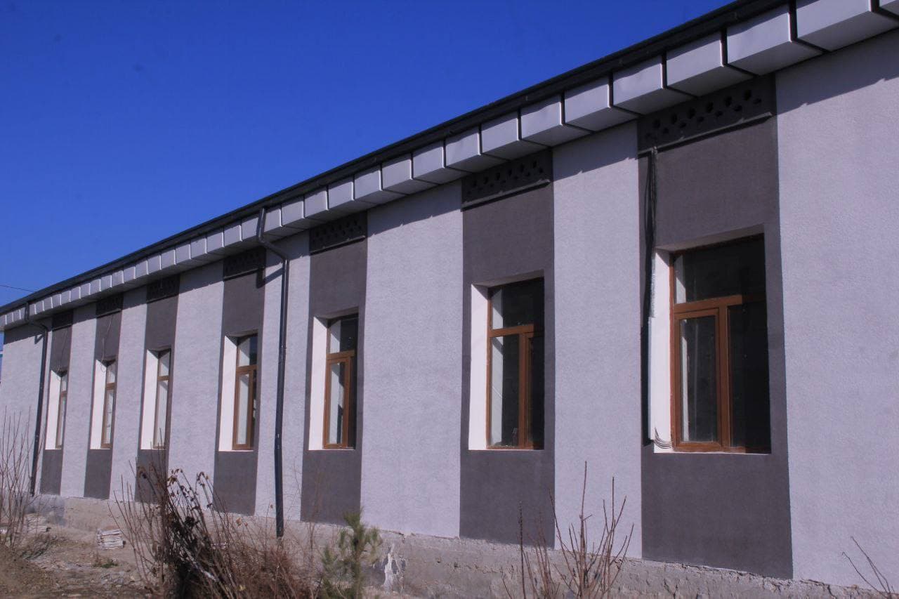 Peshku: tuman mudofaa boʻlimi binosi qayta qurilmoqda