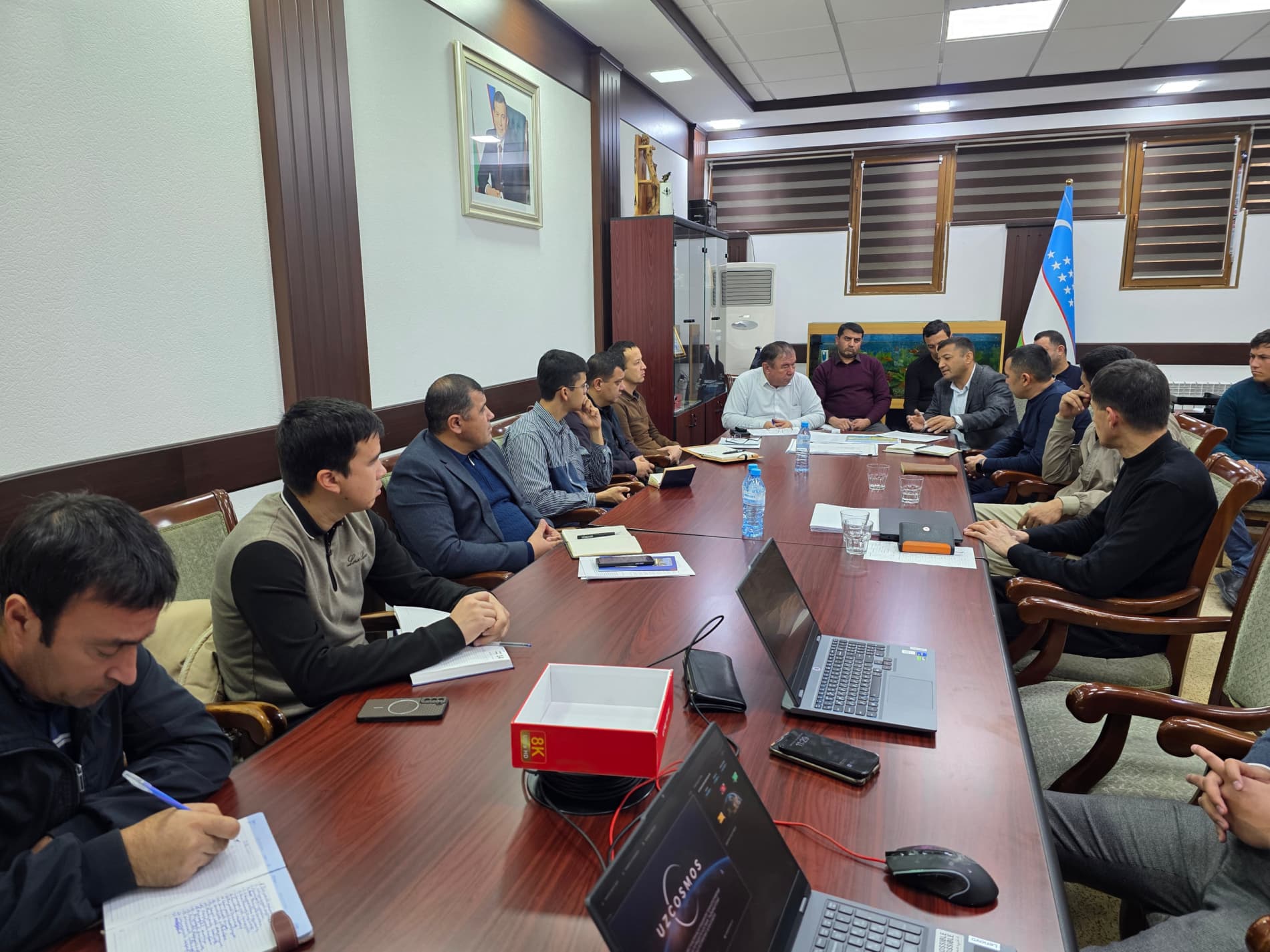 “Oʻzbekkosmos” агентлиги Бухорода қишлоқ хўжалиги ерларини космик мониторингини юритишда ҳамкорлик қилади