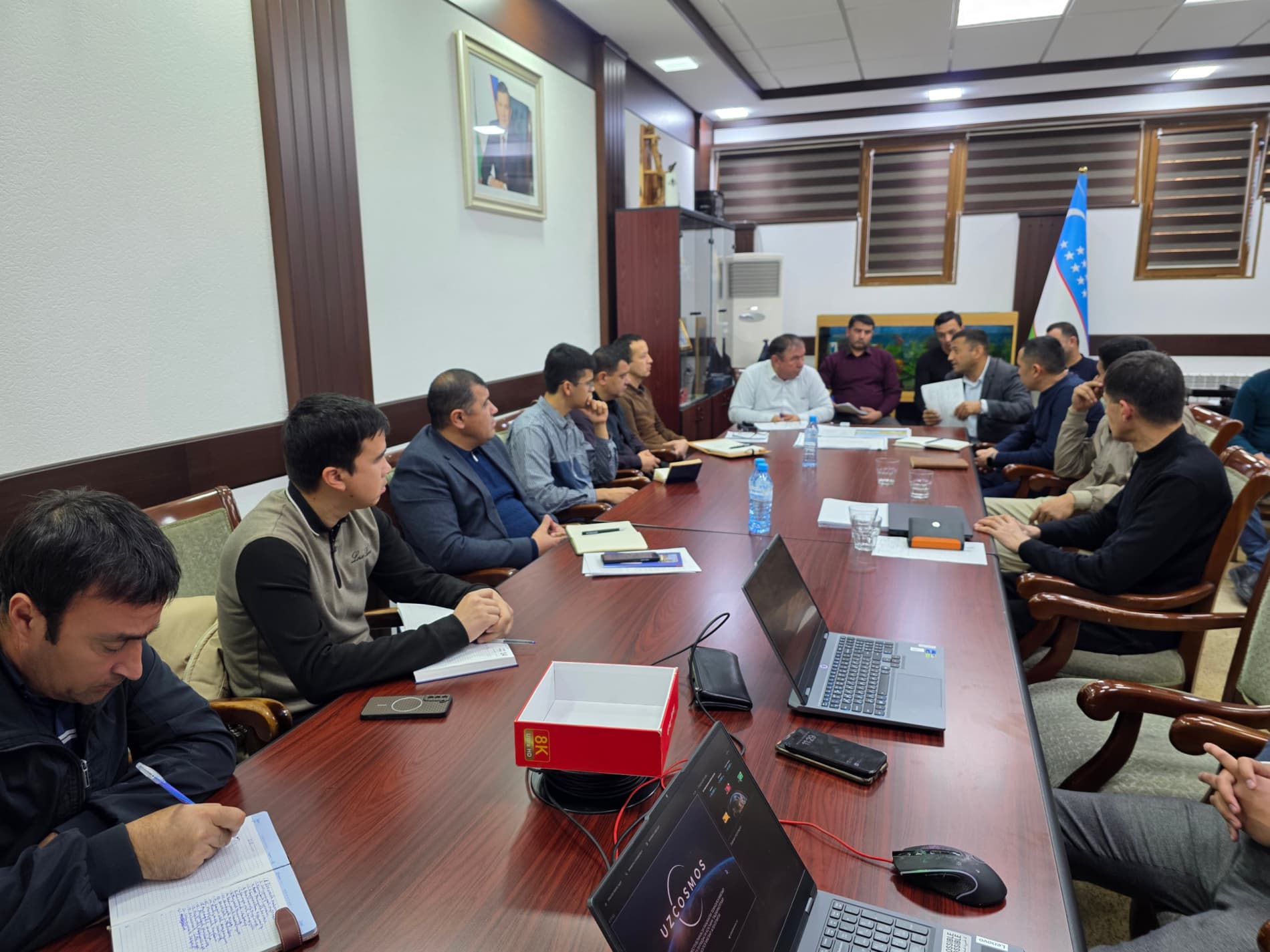 “Oʻzbekkosmos” агентлиги Бухорода қишлоқ хўжалиги ерларини космик мониторингини юритишда ҳамкорлик қилади