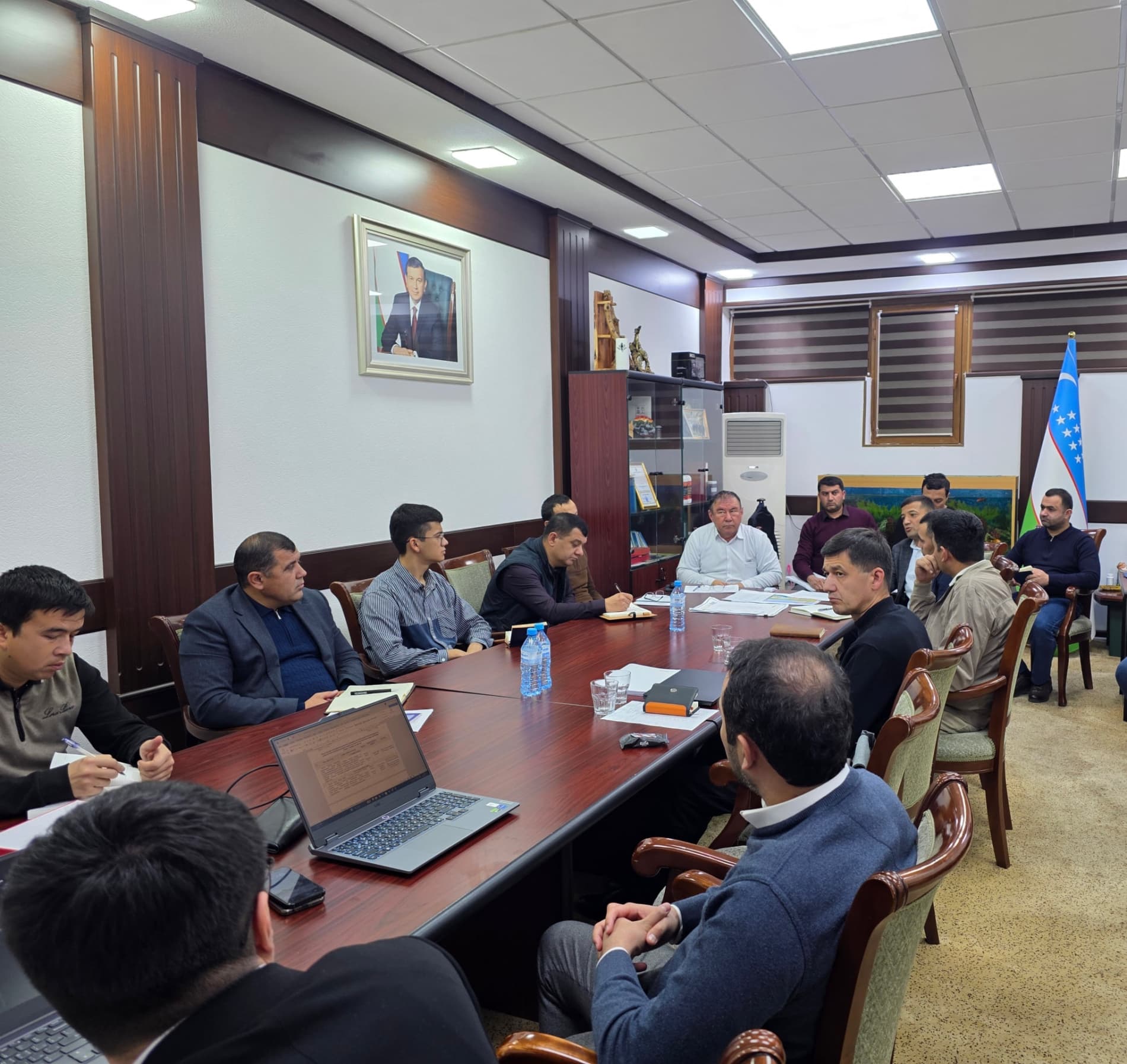 “Oʻzbekkosmos” агентлиги Бухорода қишлоқ хўжалиги ерларини космик мониторингини юритишда ҳамкорлик қилади