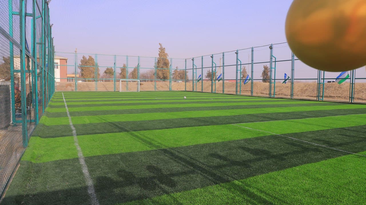 Qorakoʻl: yosh sportsevarlar uchun mini futbol maydoni foydalanishga topshirildi