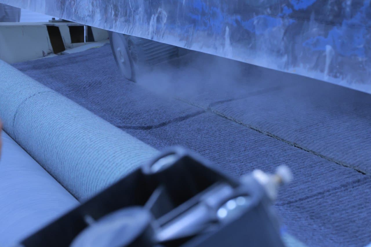 Kogon tumani: xitoylik mutaxassislar koʻmagida “AQUATON” yorligʻi ostida gidroizolyatsiya polietileni tayyorlanmoqda