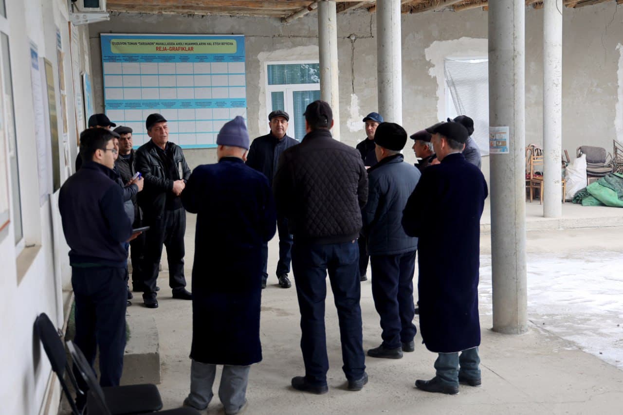 Ғиждувон: “Тарханон” ва бошқа маҳаллаларни ижтимоий-иқтисодий ривожлантириш чоралари кўрилмоқда