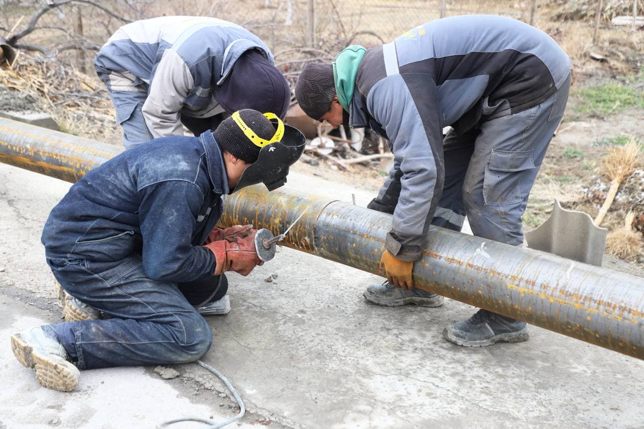 Buxoro tumani: mingdan ortiq xonadonning “zangori olov” taʼminoti yaxshilanmoqda