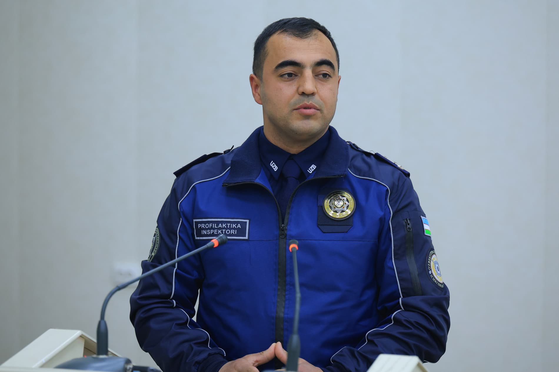 Xizmatda jasorat koʻrsatgan profilaktika inspektori munosib ragʻbatlantirildi