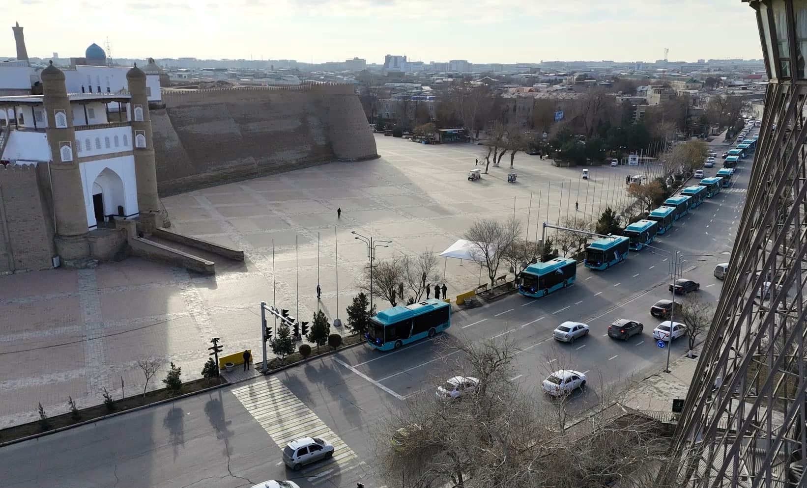 Бухорога яна 25 дона замонавий автобус олиб келинди