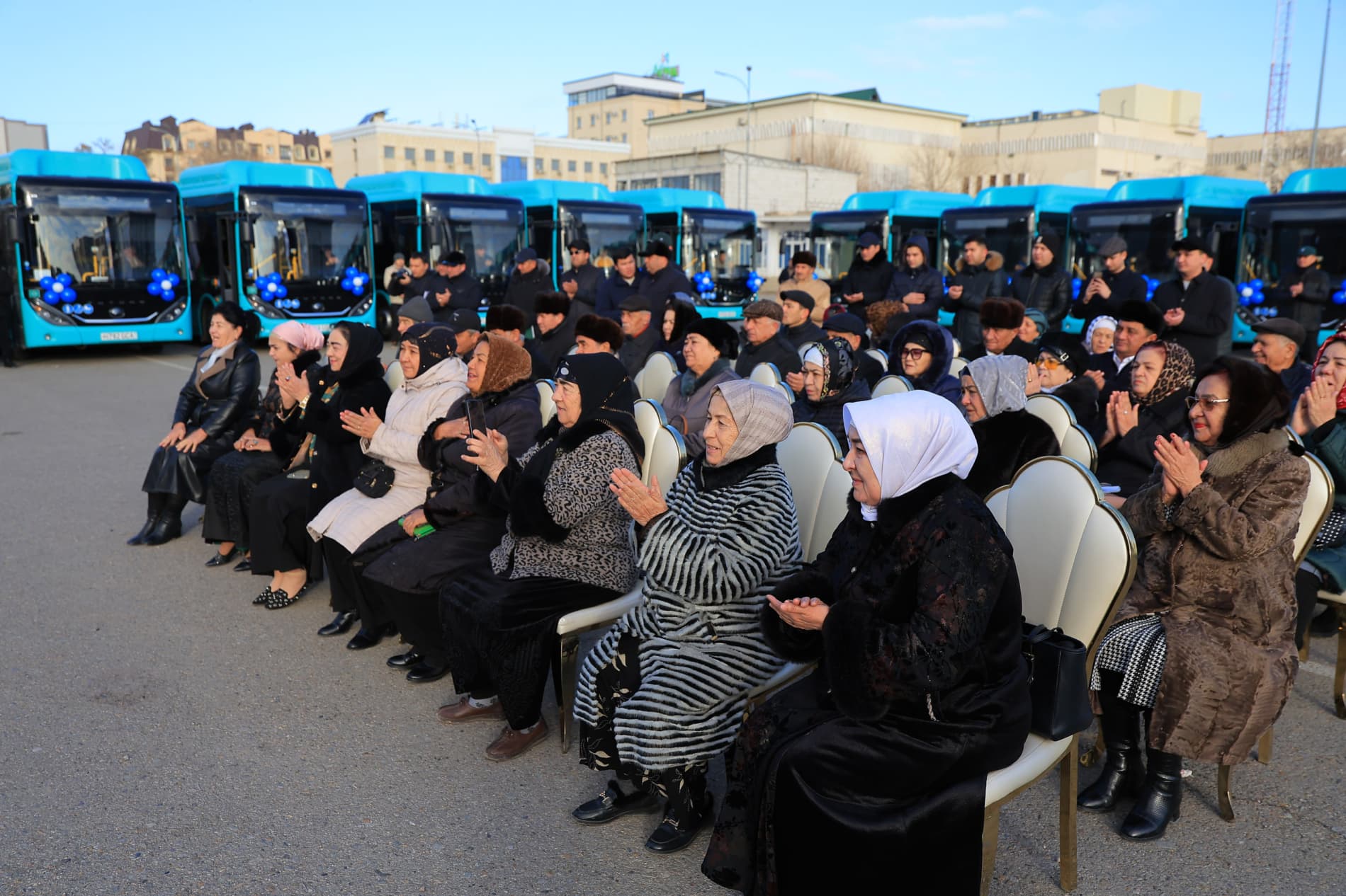 Бухорога яна 25 дона замонавий автобус олиб келинди