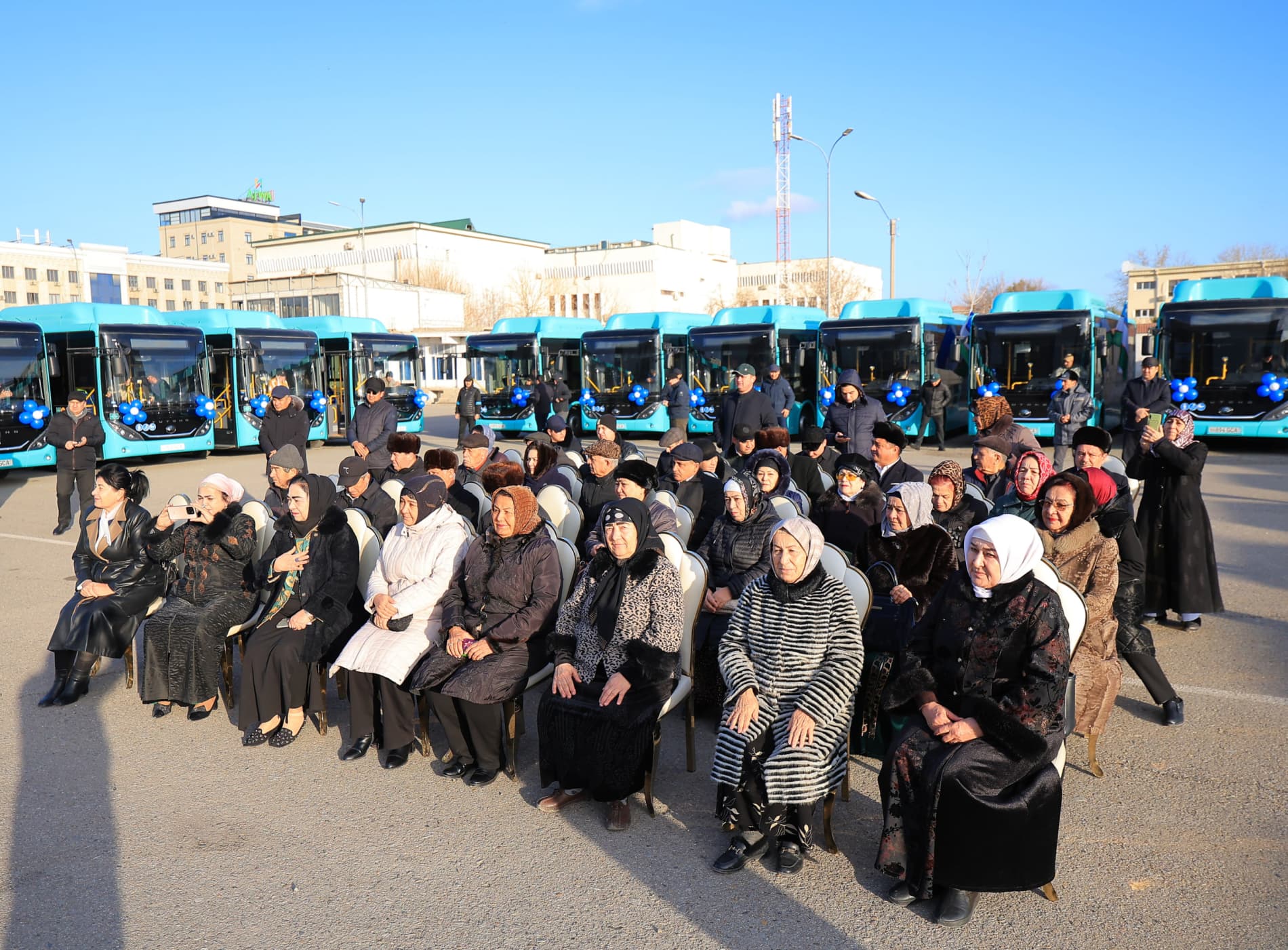 Бухорога яна 25 дона замонавий автобус олиб келинди