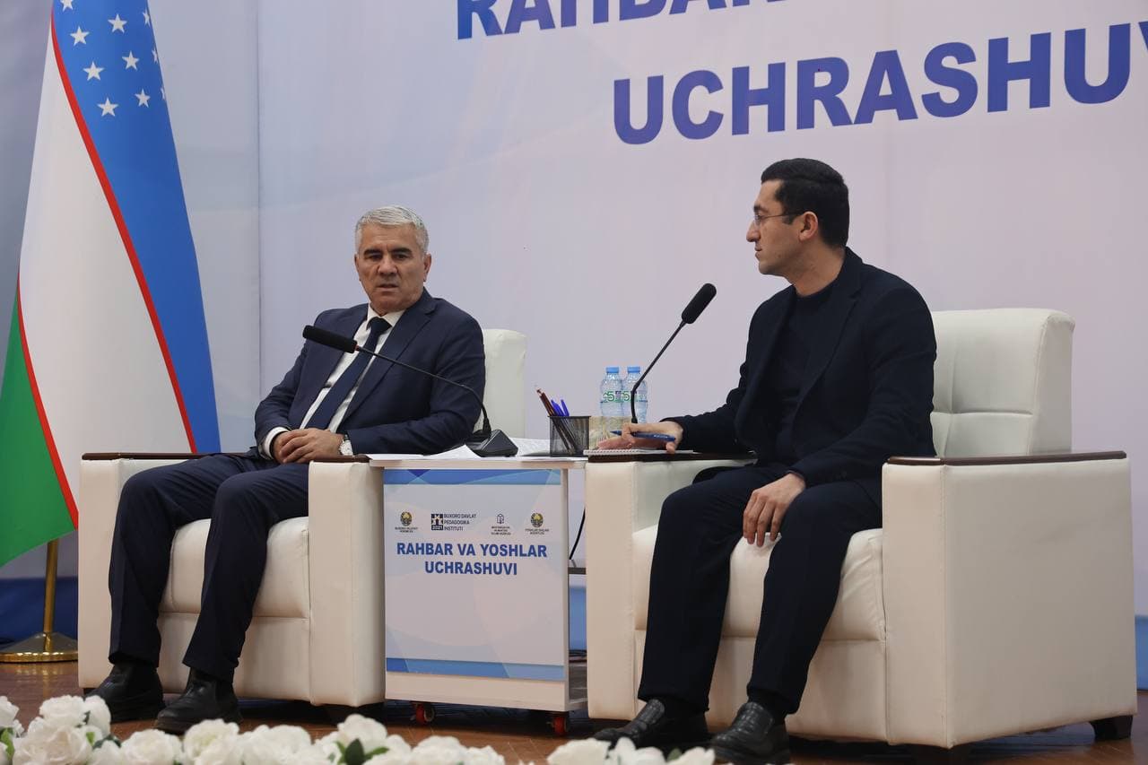 Botir Zaripov harbiy ta'lim fakulteti yoshlari bilan uchrashdi